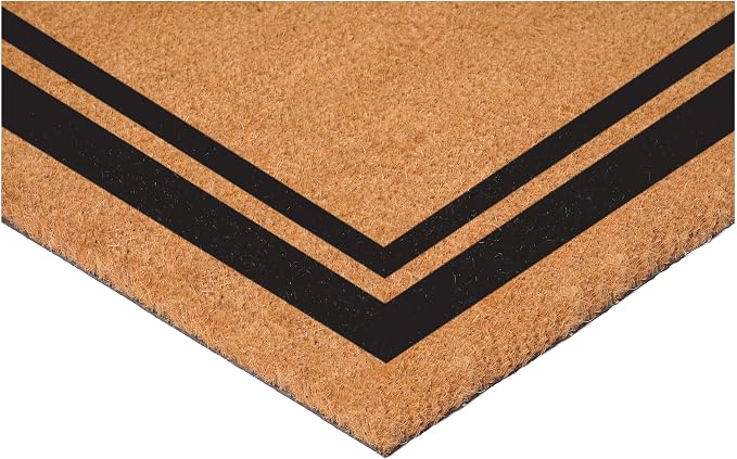 Calloway Mills 152961830K Black Border 18" x 30" Monogram Doormat - Image 5