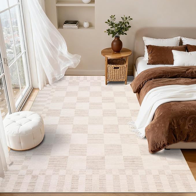 GarveeHome Checkered Rug 3x5 Area Rugs - Image 3