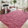 4x6 Blush Fluffy Soft Area Rug Non-Slip by ModernHomeDecor