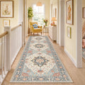 RELEANY Washable Area Rug, Runner 3'x10', Water Repellent, Pet Friendly by RELEANY