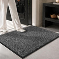 Super Absorbent Front Door Mat, Non-Slip Washable Indoor Doormats, Low Profile by Mibao