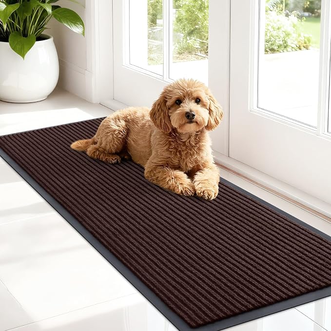 OLANLY Front Door Mat 47x17, Waterproof Heavy-Duty Indoor Outdoor Doormat | by OLANLY