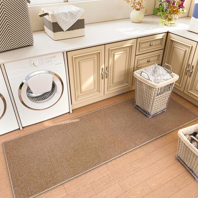 AREDO Door mat with Non Slip Rubber Backing, Washable Soft Floor Carpet - Image 6