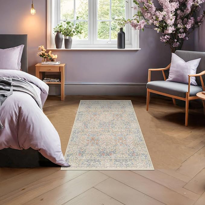 3x5 Washable Area Rug for Bedroom Beside Bed Mat, Large Kitchen, Entryway Rug - Image 4