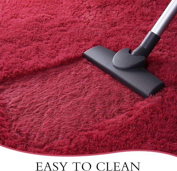 Chicrug Soft Runner Rug for Bedroom Living Room Plush Fluffy Rug 2x4 | Shag - Image 7