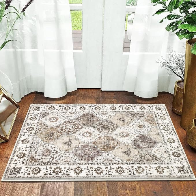 HEBE Indoor Door Mat 2'x3', Washable Welcome Mat - Image 7