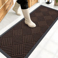 OLANLY Front Door Mat Outside Entrance 47x17, Waterproof Heavy-Duty Doormat | by OLANLY