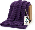 Bedsure Soft Twin XL Blanket for Bed Dorm Purple 66"x90" | Birthday Gifts for by Unknown