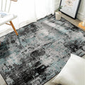 RELEANY Washable 4'x6' Abstract Area Rug by RELEANY