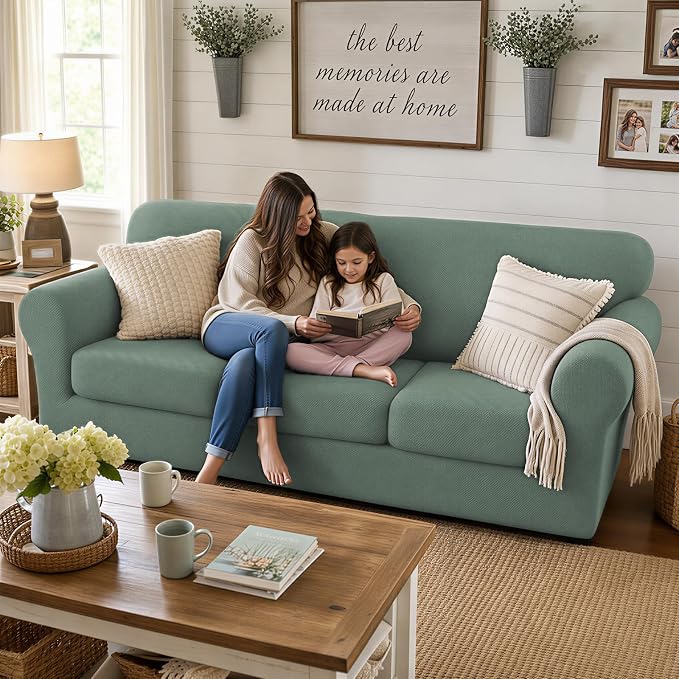 XINEAGE New 3 Pieces Couch Covers - Image 3
