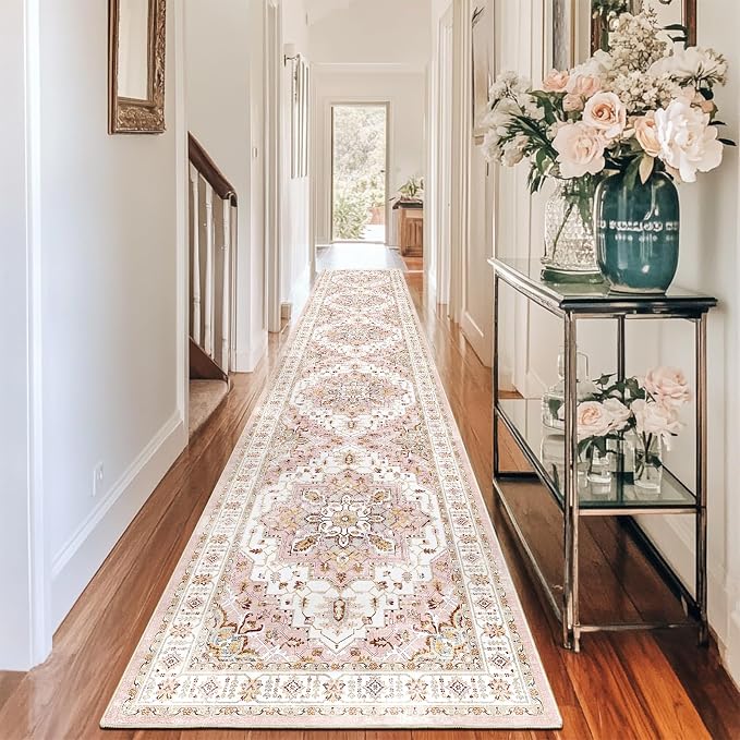 Madane Washable Runner Rugs 2x12 Long by Madane