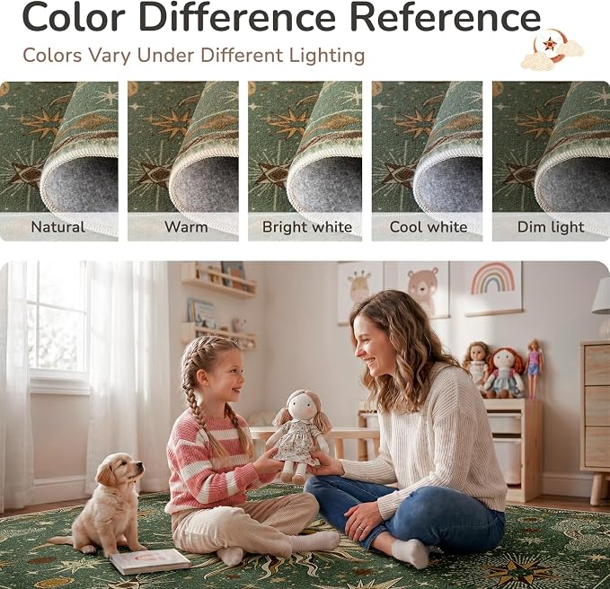Vacuum-Friendly, 2x8 Washable Area Rug - Image 6