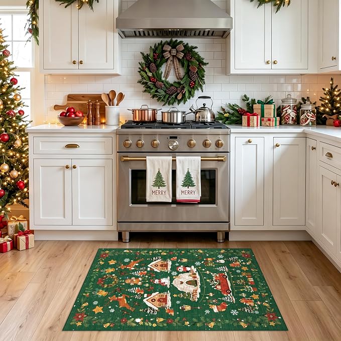 Christmas 2x3 Entryway Area Rug - Image 9