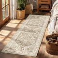 Yamaziot Washable Runner Rug, 2x6 Non-Slip Boho Vintage Hallway Kitchen Rug | by Yamaziot