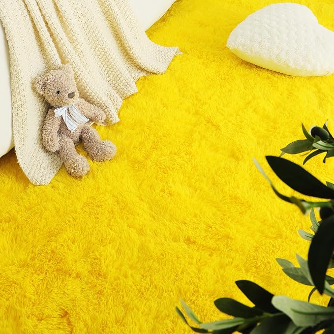 LOCHAS Area Rugs Fluffy Living Room Carpets - Image 4
