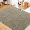 OLANLY Dog Door Mat for Muddy Paws 40x32, Super Absorbent Chenille Mud Mat | by OLANLY