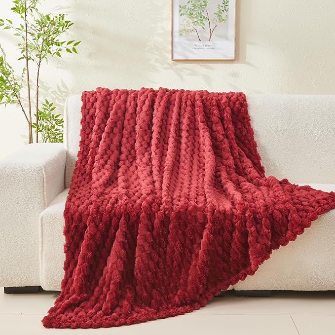 NEWCOSPLAY Fleece Clouds Cozy Twin Blanket - Image 7