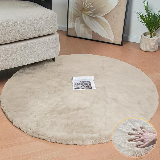 ORINOVA Camel Washable Shag Area Rugs by ORINOVA