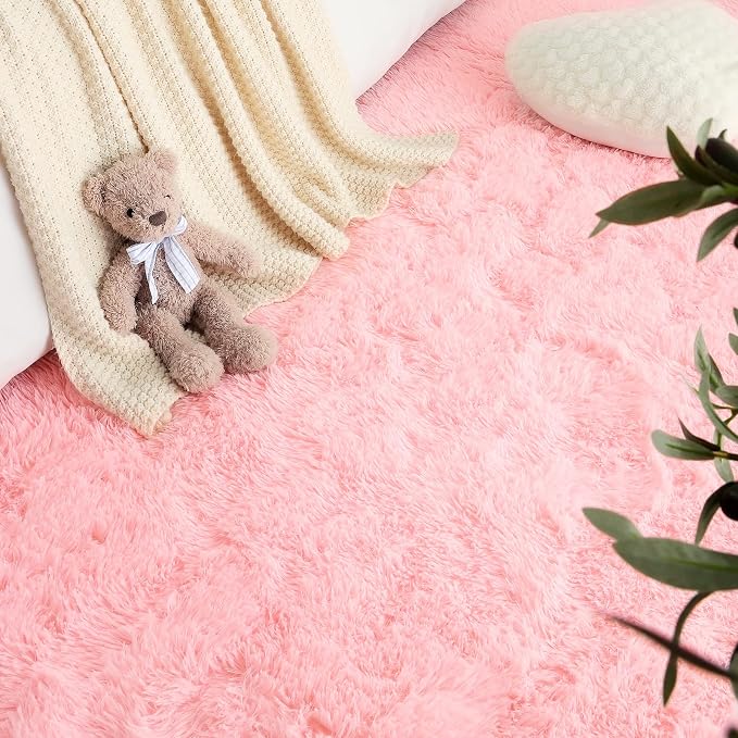 LOCHAS Area Rugs Fluffy Living Room Carpets - Image 6