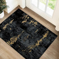 RELEANY Washable 2'x3' Abstract Area Rug by RELEANY
