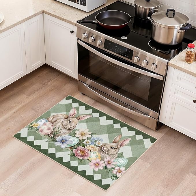 cotiled Area Rug for Living Room, Washable Non-Slip Large Area Rug, Indoor - Image 5