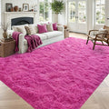 6x9 Large Hot Pink Fluffy Soft Area Rug Non-Slip by ModernHomeDecor
