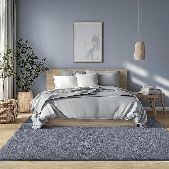 5x7 Area Rugs for Living Room Non Slip Dorm Bedroom Rug, Minimalist Washable - Image 9