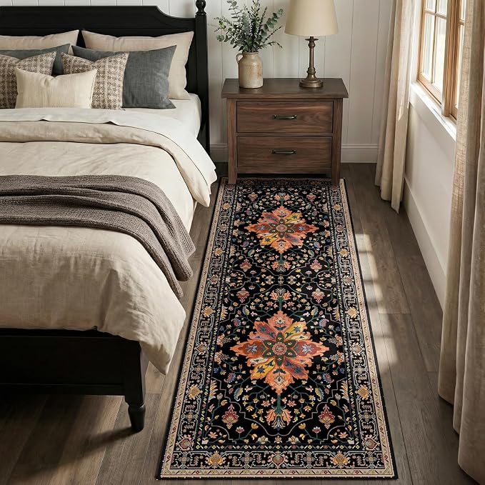 RELEANY Washable Area Rug, Runner 2'x6', Water Repellent, Pet Friendly - Image 3