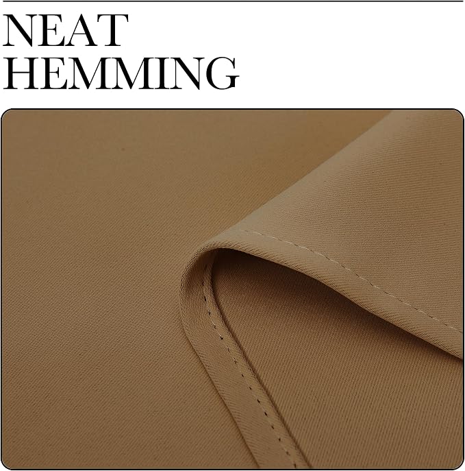 NICETOWN Window Curtains Blackout Drapes, 1 Pair, 52 by 72-Inch, Thermal - Image 6