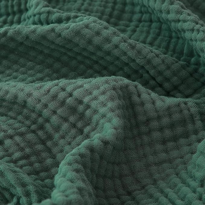 EMME Muslin Blankets for Adults Throw Blanket for Couch Breathable Gauze Soft by EMME