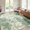 RELEANY Washable 4'x6' Abstract Area Rug by RELEANY