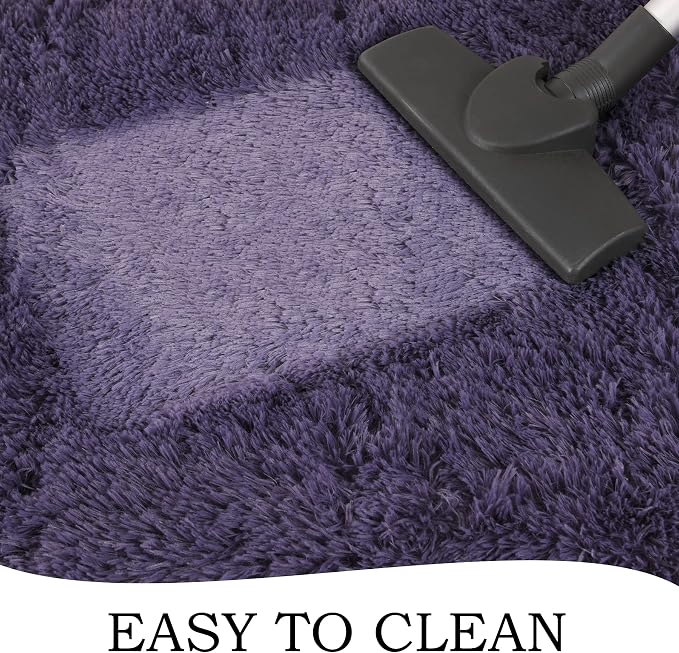 Chicrug Soft Runner Rug for Bedroom Living Room Plush Fluffy Rug 2x6 | Shag - Image 7