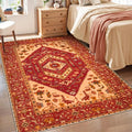 SERISSA 3x5 Washable Non Slip Boho Area Rug by SERISSAHomeDecorCollection