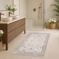 Washable 3x5 Large Bathroom Rug by HazoHaus