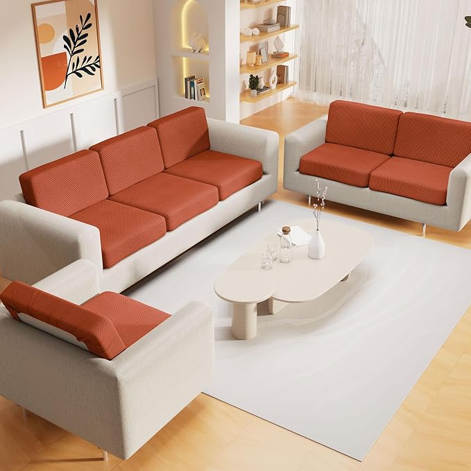 Waterproof Sectional Couch Covers, Non Slip Sofa Cushion Covers | L Shape - Image 2