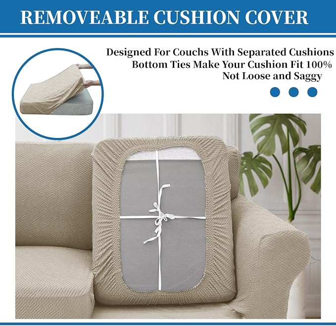 XINEAGE 2026 New 2 Pieces Chair Covers - Image 6