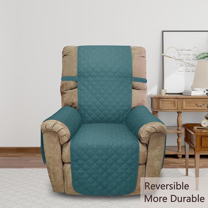 Reversible Chair Covers for Recliner Oversized, Water Repellent, Chair - Image 2