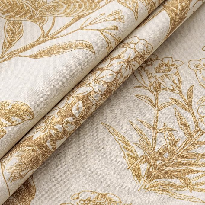 Set of 2 Decorative Floral Pillow Covers 20x20 Inch Light Yellow | Neutral - Image 2