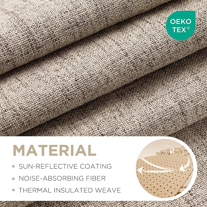 Joydeco Blackout Curtains for Bedroom - Image 3