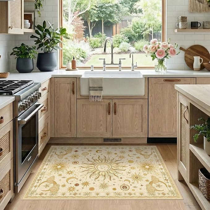 Vacuum-Friendly, 2x3 Washable Area Rug - Image 2