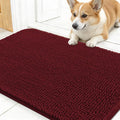 OLANLY Dog Door Mat for Muddy Paws 30x17, Super Absorbent Chenille Mud Mat | by OLANLY