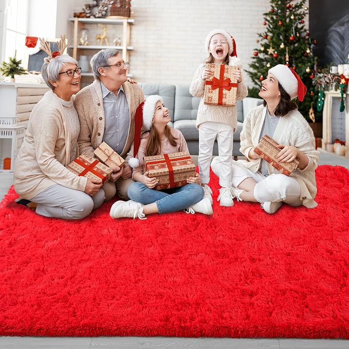 Chicrug Soft Area Rugs for Bedroom Living Room Plush Fluffy Rug 4x6 | Shag - Image 7