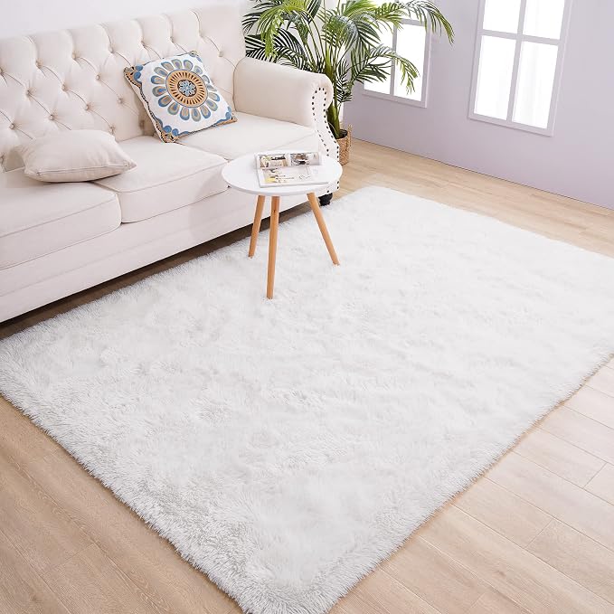 Chicrug Soft Area Rugs for Bedroom Living Room Plush Fluffy Rug 9x12 | Shag - Image 8