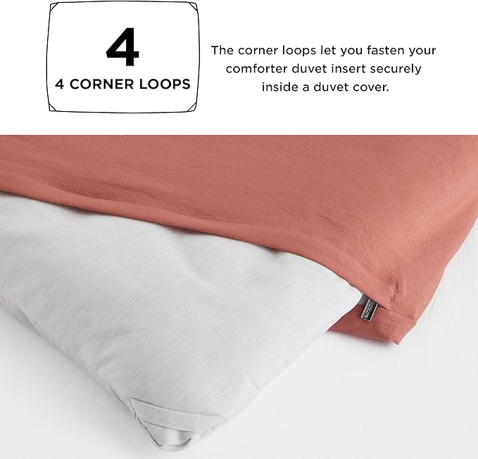 Bedsure Twin/Twin XL Comforter Set - Grayish White Soft Bedding for All Seasons, Cationic Dyed Bed Set, 2 Pieces, 1 Twin Size Comforter (68"x88") and 1 Pillow Sham (20"x26"+2")