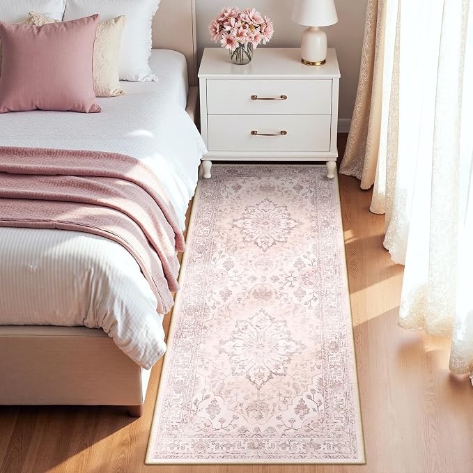 RELEANY Washable Area Rug, Runner 2'x6', Water Repellent, Pet Friendly - Image 4