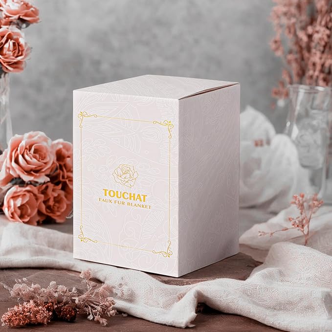 Luxury Faux Rabbit Fur Throw Blanket - Image 8