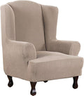 H.VERSAILTEX Wing Chair Slipcover Chair Covers by HVERSAILTEX