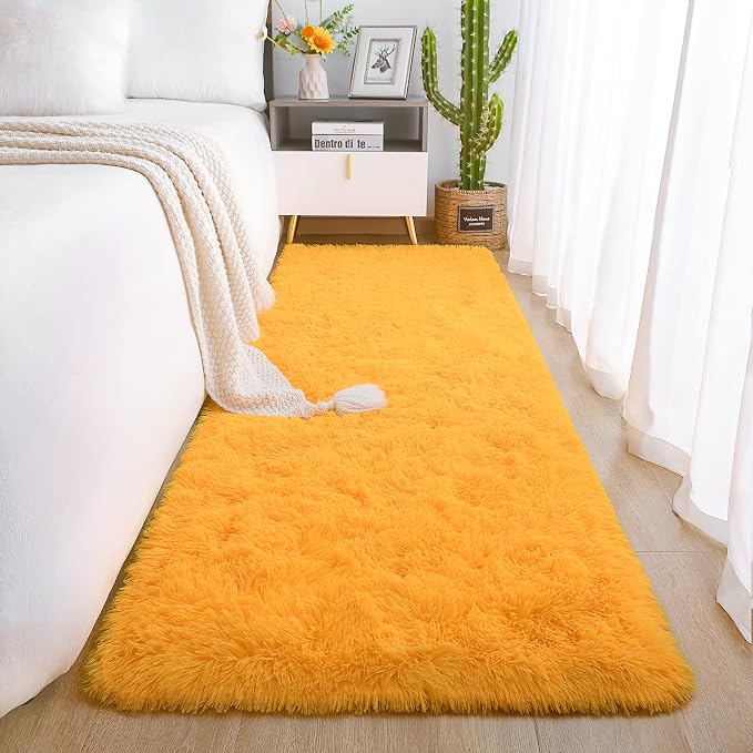 Chicrug Soft Runner Rugs for Bedroom Living Room Plush Fluffy Rug 2x6 | Shag by ChicrugHomeDecor