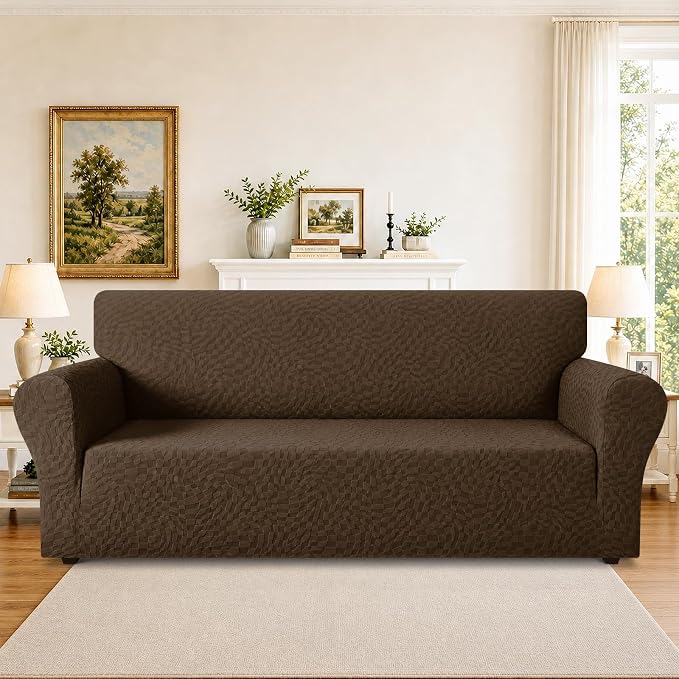 ZNSAYOTX 1 Piece Stretch Sofa Covers - Image 2
