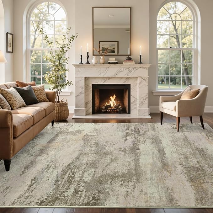 6x9 Ft Large Abstract Area Rugs - Image 2